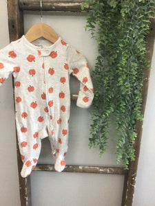 Carters pumpkin zip sleeper-0/3M