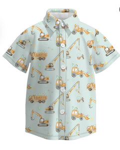 Easter construction button up