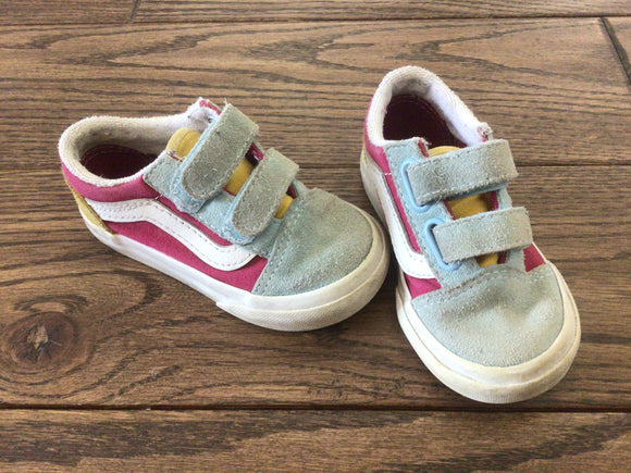 Vans color block shoes-5