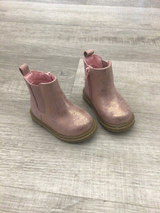 Pink shimmery boots-4