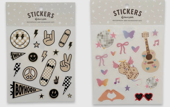 Waterproof Sticker Sheets