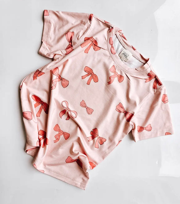 Bow Print Tee