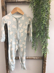 Little one shop snowman sleeper-6/12m