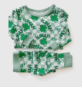 Lucky Shamrock Bamboo Set