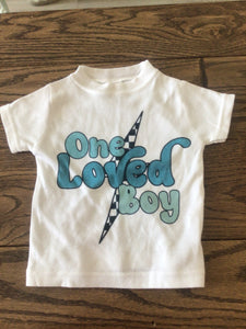 One loved boy tee-0/3m