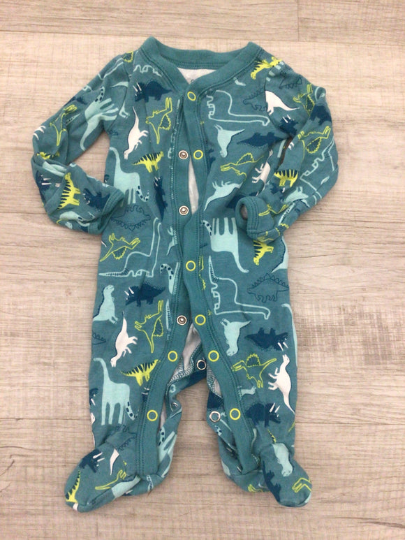 Dino button up sleeper-NB