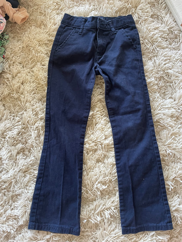 Navy uniform pant - 6 slim