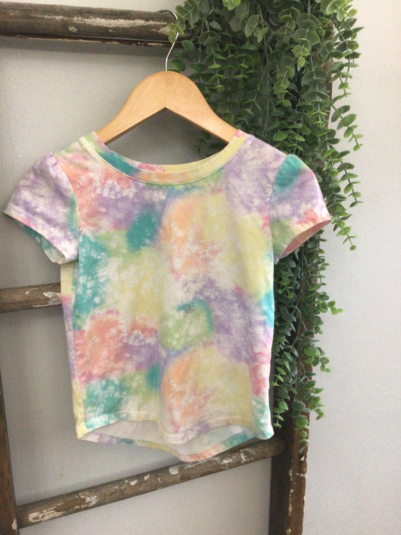 Pastel Tye-dye tee- 5T