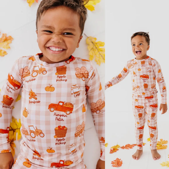 Harvest Hayride Bamboo Pjs