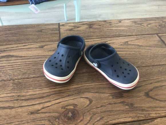 Navy Crocs- 6