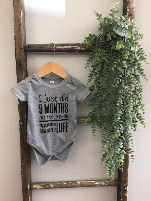 Just did 9 months onesie-3M