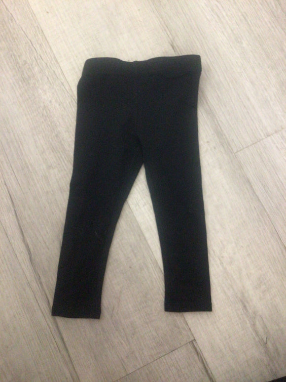 Black leggings-12 month