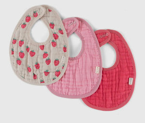 Strawberries & Cream Itzy Bibs