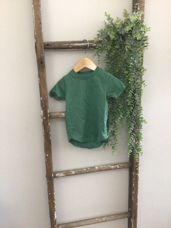 Lenox James green tee- 6/12M