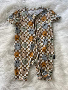 Millie & Roo Bamboo Romper 0/3M