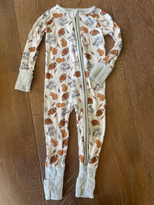 Football Dream Big Little Co Sleeper - 6/12M