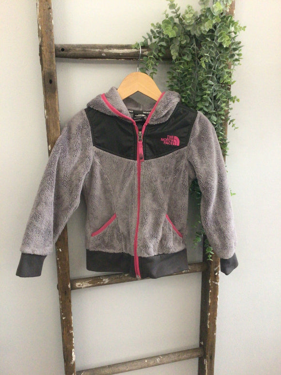 North face grey/pink coat- 5