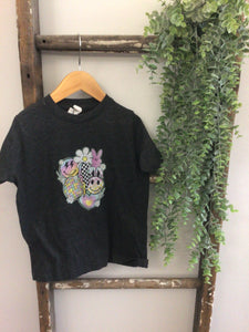 Check smiley disco tee-5/6