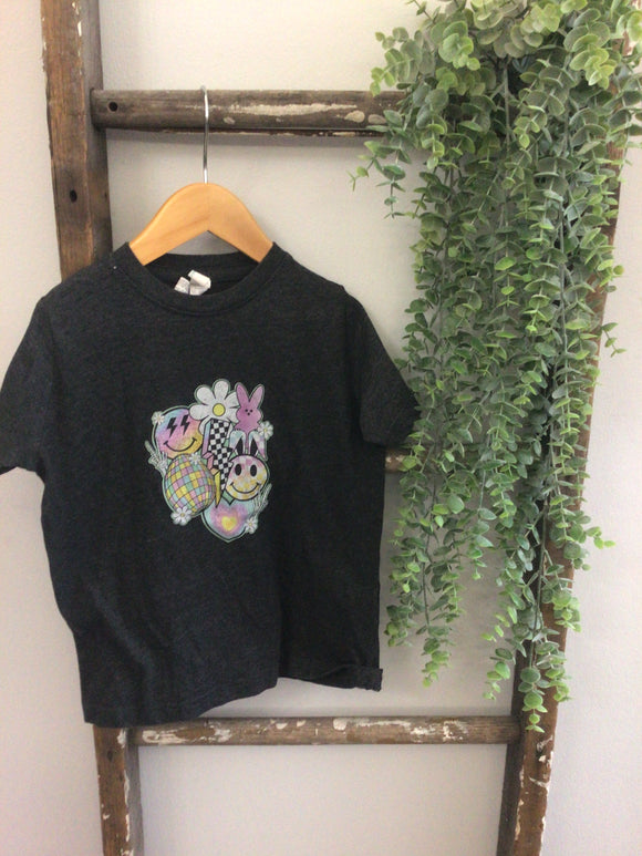 Check smiley disco tee-5/6