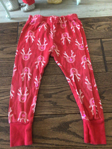 Red reindeer bottoms-2t