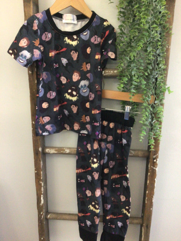 Villain short sleeve pant set-3T