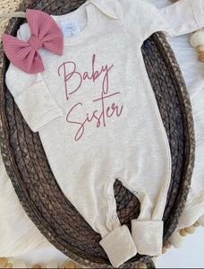 Baby Sister Romper