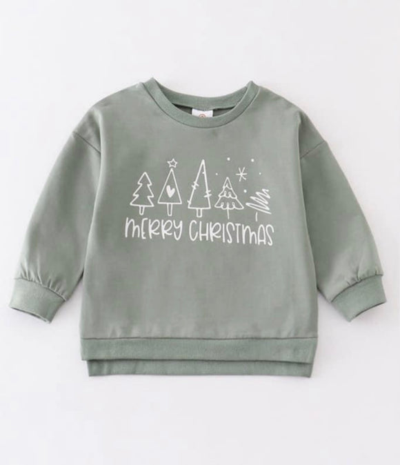 Merry Christmas Tree Pullover