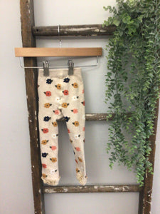 Ruffle butts floral ruffle leggings-12/24m