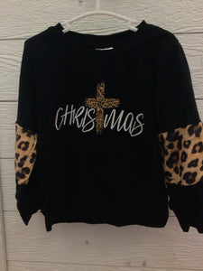 Christmas cheetah long sleeve-4