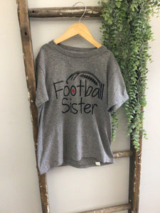 Football sister tee- 8