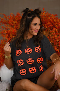 Neon Jack O Lantern Tee