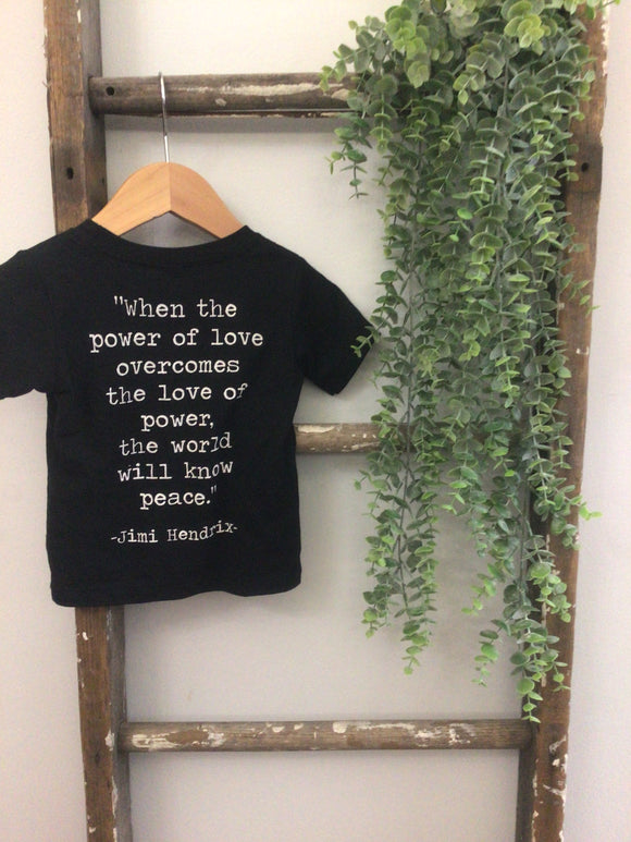 World will know peace tee-12/18