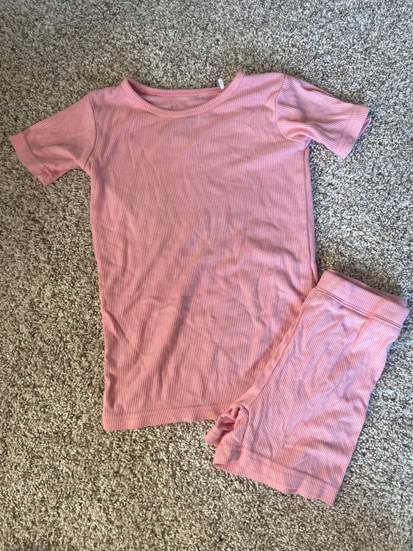 Little One Shop Bamboo Ribbed Short Set - 5T