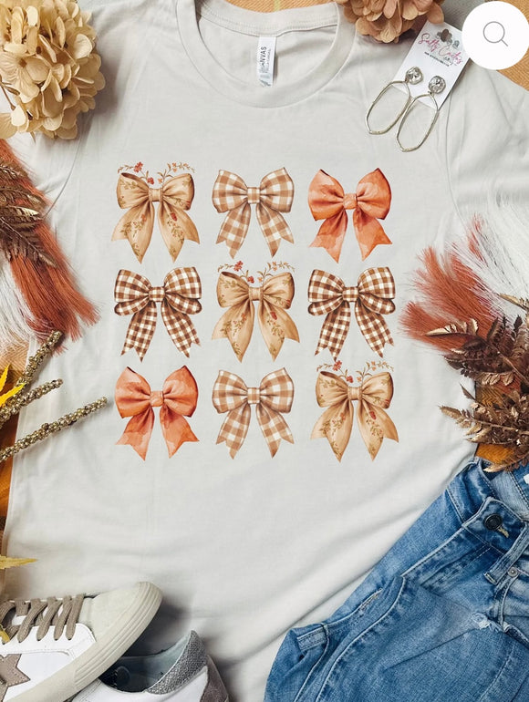 Fall Bows Tee