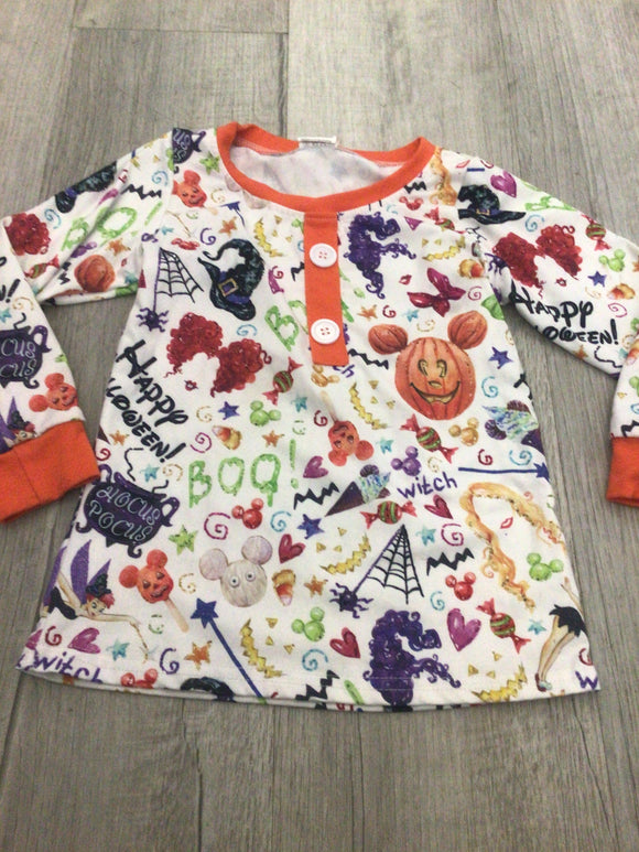 Halloween Disney long sleeve-4T