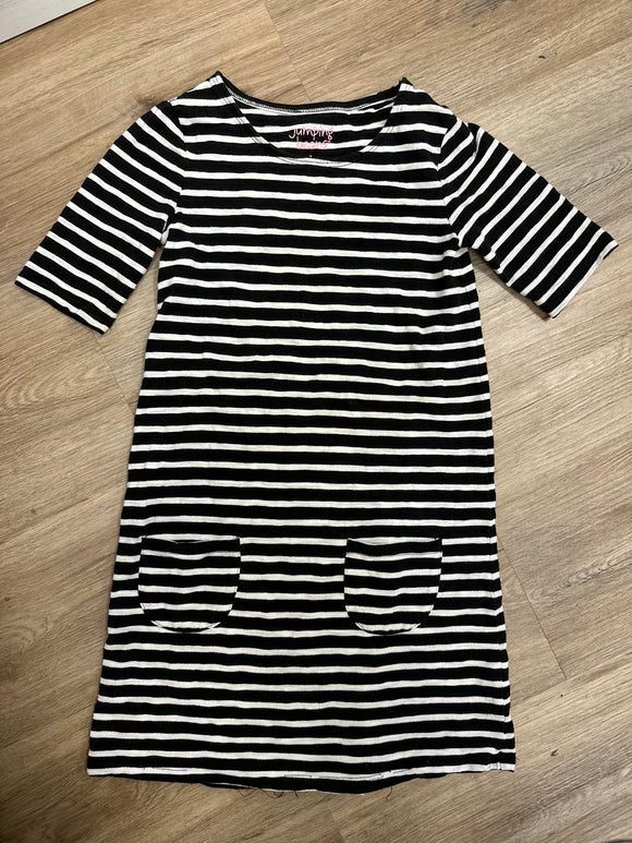 Black & white striped dress - 7