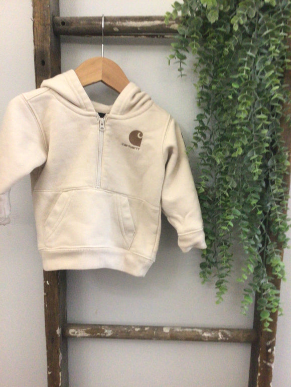 Beige Carhartt quarter zip-9M