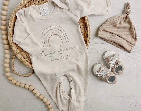 Rainbow Baby Romper