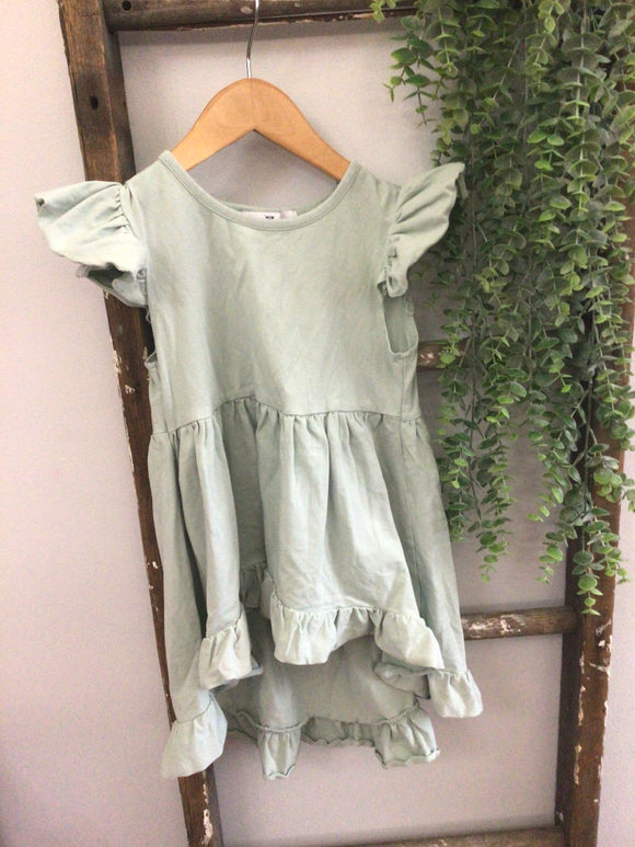 Green peplum-7/8