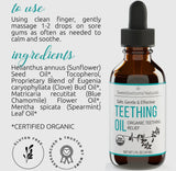 Organic Teething Oil