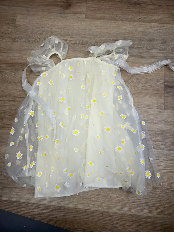 Cream Sunflower Dress 2/3