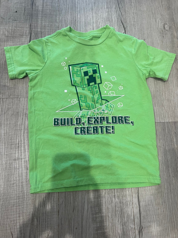 Minecraft Green Tee - 4/5