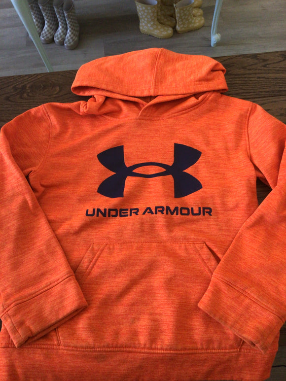 Orange under Armour hoodie-6