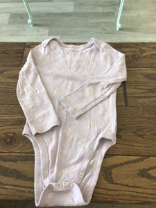 Lavender flower onesie- 24M