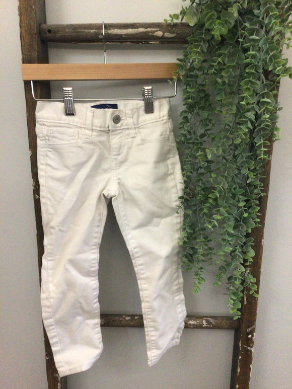 Old navy white skinny jeans-6slim