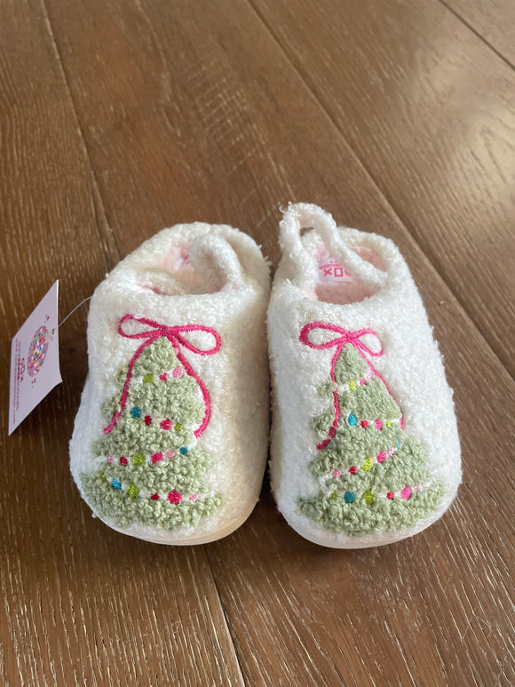 Christmas Tree Slippers