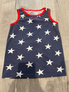Red, White & Blue Stars Tank - 5T