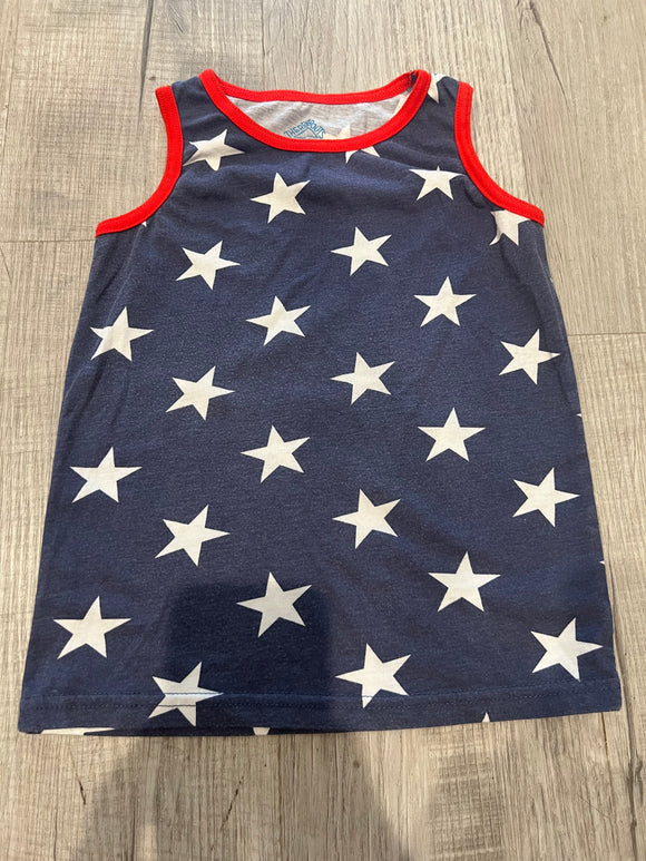 Red, White & Blue Stars Tank - 5T