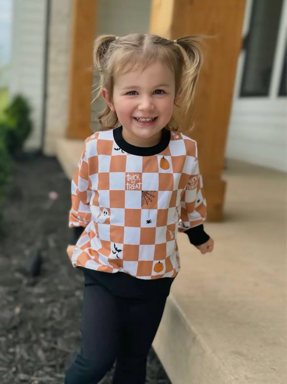 Check Or Treat Pullover