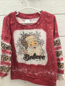 Santa believe long sleeve-4